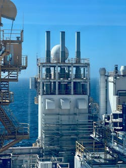 A heat recovery system as installed on a Transocean Cat–D rig. A heat recovery system as installed on a Transocean Cat–D rig.