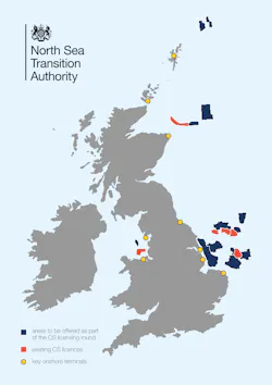 As many as 100 CO2 storage sites could be required to meet the UK’s net-zero target by 2050. As many as 100 CO2 storage sites could be required to meet the UK’s net-zero target by 2050.