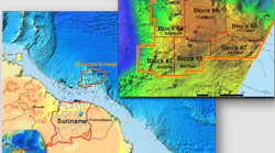 The blocks in the Demerara acreage cover 43,956 sq km of mostly unexplored area.