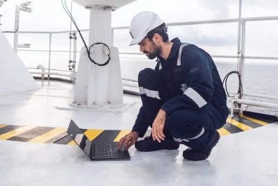 Fleet Secure is a cybersecurity tool specifically designed for the maritime industry. It protects a vessel&rsquo;s network 24/7 and allows crews to focus on the tasks in hand.