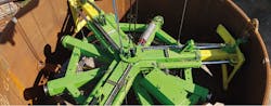 Pile Fixation Tool on site Pile Fixation Tool on site