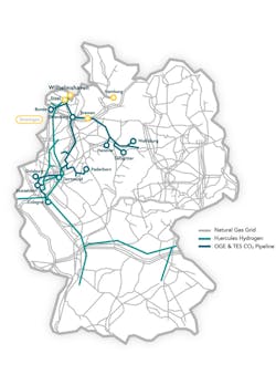 Wilhelmshaven is Germany&rsquo;s only deepwater port. The terminal will be connected through a newly constructed, dedicated 42-inch pipeline into Europe&rsquo;s Ruhr area and Hamburg/Bremen.