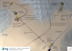 IOG is 50% owner and operator of the Saturn Banks Project – Phase 1, which entails the development of three fields, Blythe, Elgood and Southwark, in the UK Southern North Sea. The remaining 50% interests are held by CalEnergy Resources (UK) Ltd. IOG is 50% owner and operator of the Saturn Banks Project – Phase 1, which entails the development of three fields, Blythe, Elgood and Southwark, in the UK Southern North Sea. The remaining 50% interests are held by CalEnergy Resources (UK) Ltd.