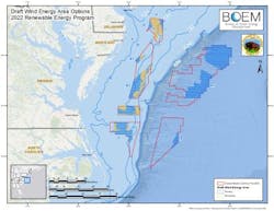 Draft wind energy areas map Draft wind energy areas map