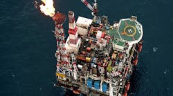 EnQuest must pay a fine after flaring an excess of 262 metric tons of gas on the Magnus Field (pictured) in the East Shetland basin in the northern UK North Sea. EnQuest must pay a fine after flaring an excess of 262 metric tons of gas on the Magnus Field (pictured) in the East Shetland basin in the northern UK North Sea.