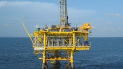 Tullow has been active in Côte d’Ivoire since 1997. The company has a non-operated production license interest in the Espoir field (pictured), which sits on the edge of the African continental shelf some 19 km from shore, and an operated interest in an offshore block adjacent to the Ghana maritime border. Tullow has been active in Côte d’Ivoire since 1997. The company has a non-operated production license interest in the Espoir field (pictured), which sits on the edge of the African continental shelf some 19 km from shore, and an operated interest in an offshore block adjacent to the Ghana maritime border.