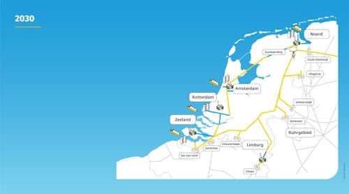 Gasunie started construction of a national hydrogen network in the Netherlands in June. The company says the use of hydrogen as feedstock and fuel can reduce emissions in the industry and make a major contribution to the 2030 and 2050 climate targets.