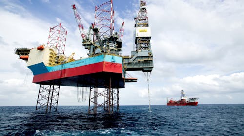 The Noble Innovator jackup rig was designed by Gusto MSC CJ 70 - 150 MC.