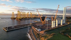 Global Port Services has landed a major offshore wind farm pre-assembly contract to be fulfilled at the Port of Nigg on the Cromarty Firth. Global Port Services has landed a major offshore wind farm pre-assembly contract to be fulfilled at the Port of Nigg on the Cromarty Firth.