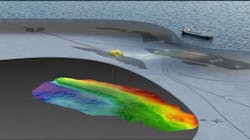 Schematic of the plan for development and operation of the Verdande project in the Norwegian Sea. Schematic of the plan for development and operation of the Verdande project in the Norwegian Sea.