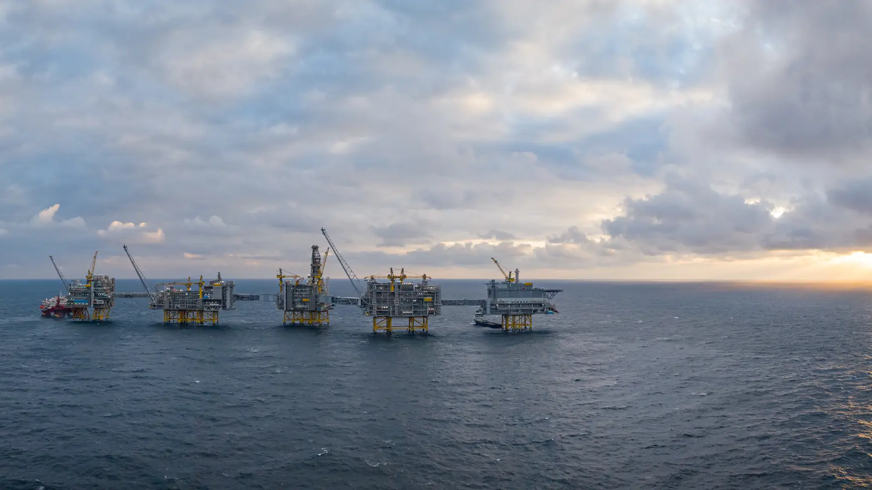 The Johan Sverdup Field is located in the North Sea.