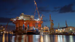Offshore Rig Shipyard Dreamstime L 27891353