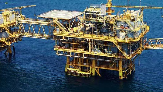 The Falah oil field, discovered in 1972, consists of four platforms. This is one of five fields Dubai Petroleum Establishment operates offshore Dubai.