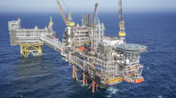 Harbour Energy's Judy platform offshore the UK
