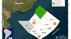 ANCAP's Open Uruguay Round map ANCAP's Open Uruguay Round map