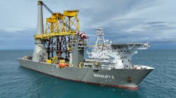 The crane vessels Bokalift 1 and 2, as well as the fallpipe vessel Seahorse, were active on various projects in Taiwan.