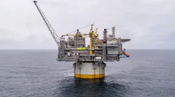 The Aasta Hansteen platform in the Norwegian Sea