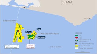 Ghana Map Jubilee November 2017