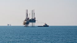 Unrelated rig offshore Egypt Unrelated rig offshore Egypt