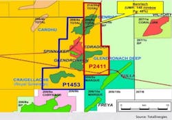 Preparations are underway to drill the 638-Bcf Benriach prospect this year. Preparations are underway to drill the 638-Bcf Benriach prospect this year.