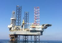 Shelf Drilling Tenacious is a 375-ft jackup drilling unit. Shelf Drilling Tenacious is a 375-ft jackup drilling unit.
