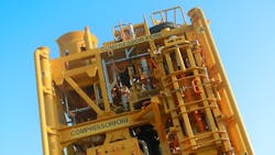In December 2021 Aker Solutions was awarded a contract by Equinor to deliver EPC of a subsea compression module to be installed subsea at the &angst;sgard gas field offshore Norway.