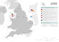 The Crown Estate says the projects could begin to generate green electricity by the end of the decade, with the potential to generate circa 8 GW of renewable electricity. The Crown Estate says the projects could begin to generate green electricity by the end of the decade, with the potential to generate circa 8 GW of renewable electricity.