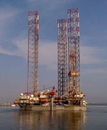 Trident 16 jackup drilling unit Trident 16 jackup drilling unit