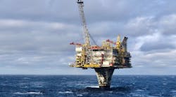 Draugen is an oil field with associated gas in the southern part of the Norwegian sea.