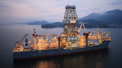 These Valaris DS-8 recently won a three-year contract from Petrobras for work offshore Brazil. These Valaris DS-8 recently won a three-year contract from Petrobras for work offshore Brazil.