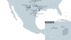 EOG's areas of operation EOG's areas of operation