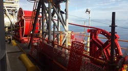 Flexi-Coil on the deepwater production facility in the Gulf of Mexico Flexi-Coil on the deepwater production facility in the Gulf of Mexico