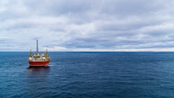 The Goliat platform operates in the Barents Sea. The Goliat platform operates in the Barents Sea.