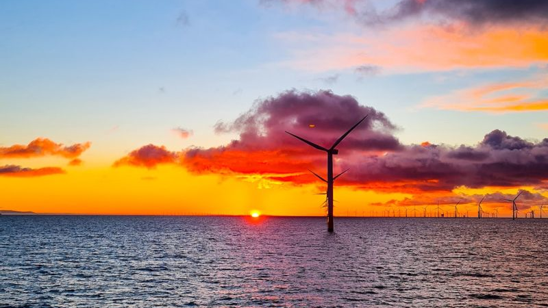 West of Duddon Sands is one of Orsted's offshore wind farms in the UK.