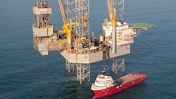 The Cygnus partners are Neptune Energy (operator and 38.75%) and Spirit Energy (61.25%). Borr Drilling’s Prospector 1 jackup (pictured) drilled the latest well. The Cygnus partners are Neptune Energy (operator and 38.75%) and Spirit Energy (61.25%). Borr Drilling’s Prospector 1 jackup (pictured) drilled the latest well.