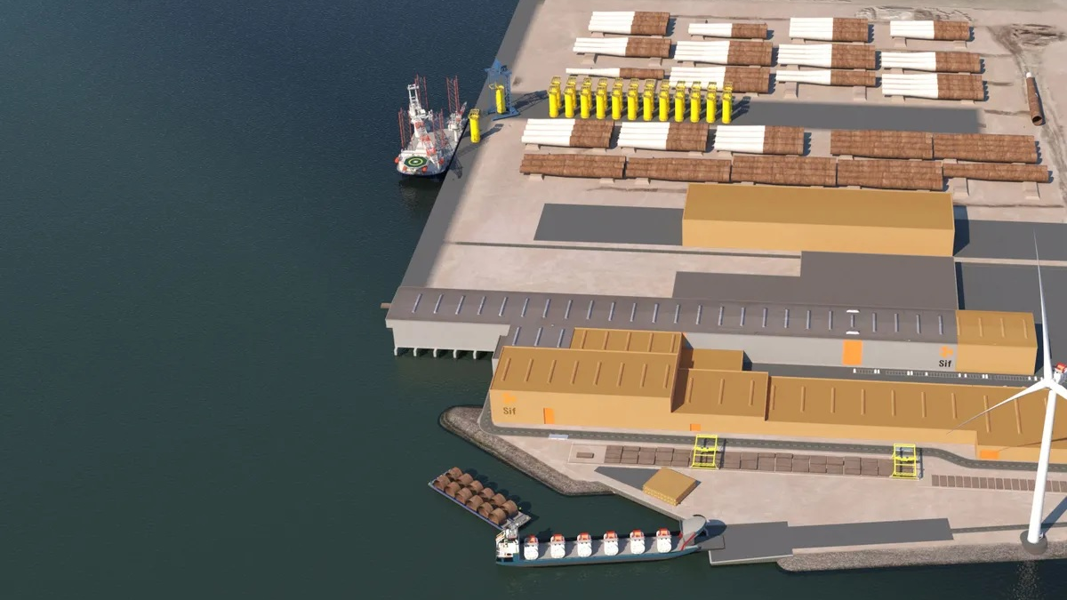 Sif Takes Final Investment Decision To Construct The World S Largest Monopile Foundation Manufacturing Plant 63f3be60f0780