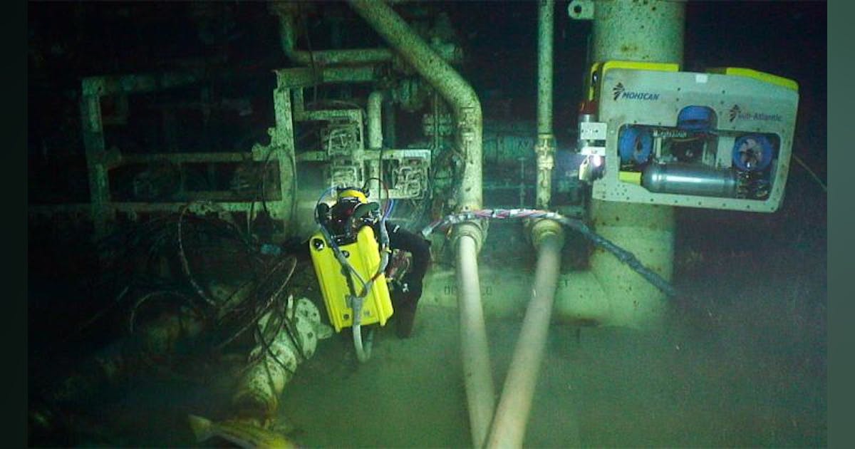 Trident Energy completes first saturation diving campaign offshore ...