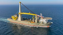 Boskalis will deploy its crane vessel Bokalift 2 for the installation campaign.