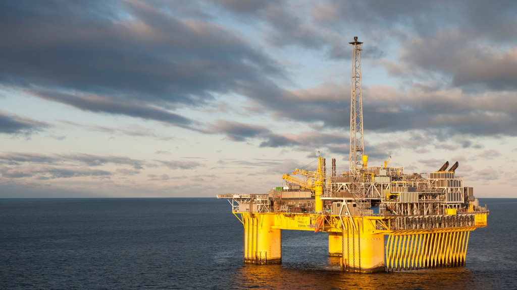 Equinor's Troll C platform