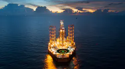 Jackup Drilling Rig Offshore