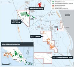 Africa Oil’s deepwater Orange Basin interests Africa Oil’s deepwater Orange Basin interests