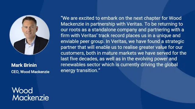 Veritas Capital completes acquisition of Wood Mackenzie | Offshore