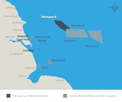 Hornsea Offshore Wind Farm Map Hornsea Offshore Wind Farm Map