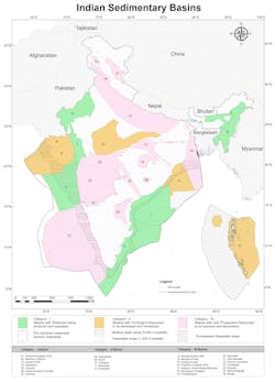India Sedimentary Basins Without States India Sedimentary Basins Without States
