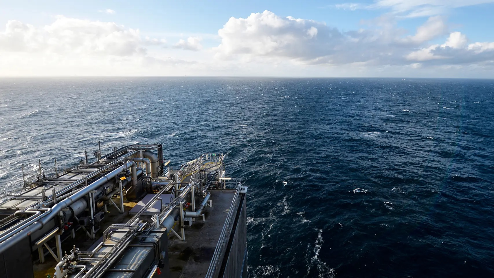 The Troll A platform in the North Sea