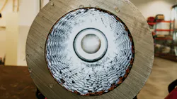 An artisitc perspective shows through the DualLink powered and wired drillpipe. An artisitc perspective shows through the DualLink powered and wired drillpipe.