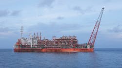 The Jangkrik FPU operates in the Asia-Pacific for the Muara Bakau PSC. The Jangkrik FPU operates in the Asia-Pacific for the Muara Bakau PSC.