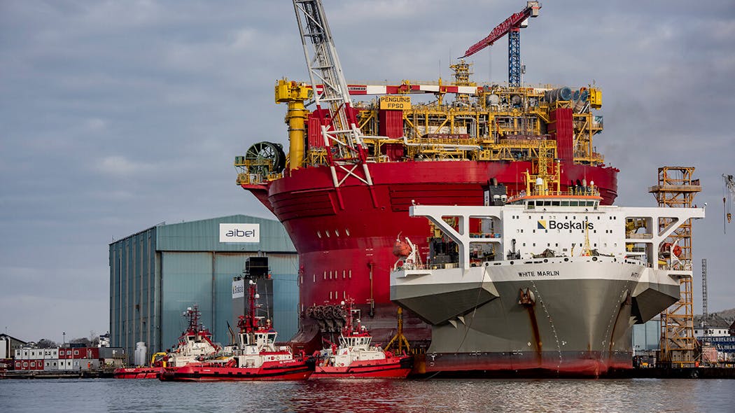 Aibel inks contract for completion of Shell's Penguins FPSO | Offshore