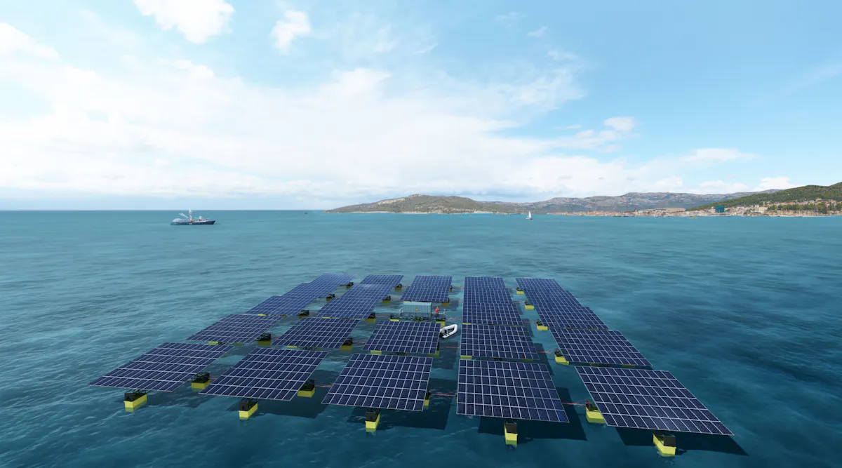 Floating Rigs Solar Floating solar-powered artificial leaf reducing emissions offshore ...