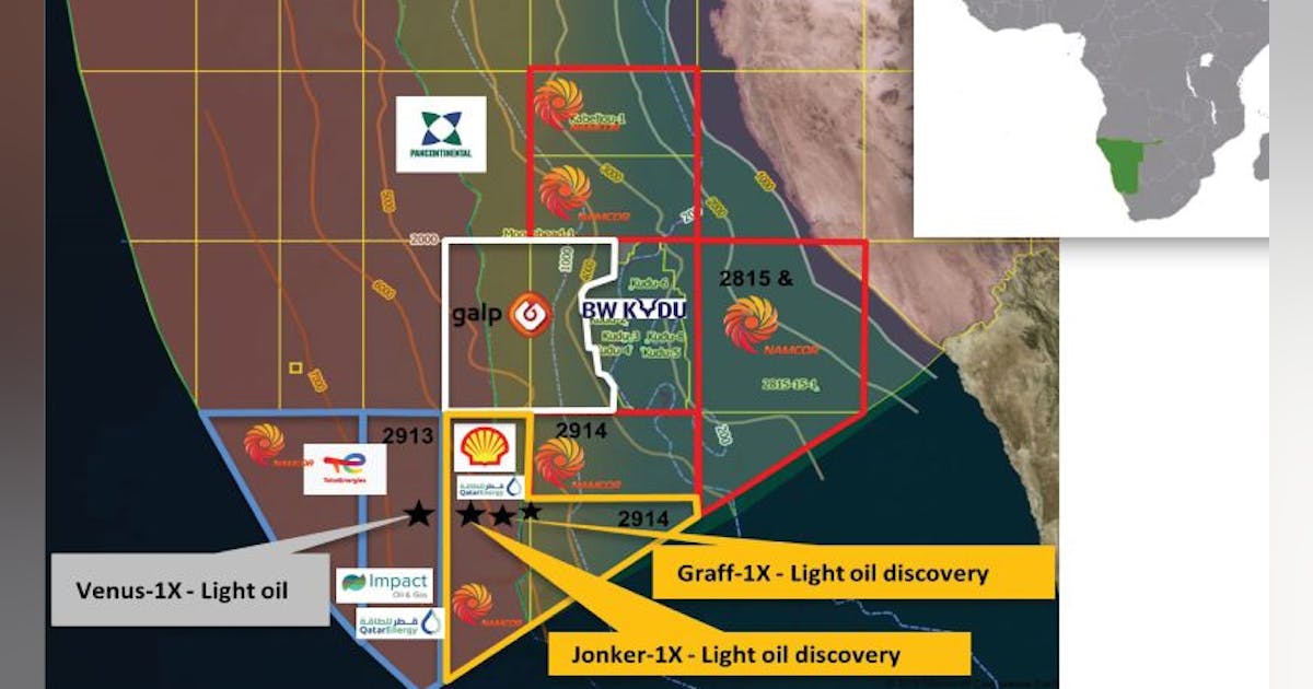 Third oil discovery made in Namibia's Orange Basin | Offshore Magazine